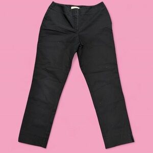Chicos black cotton pants